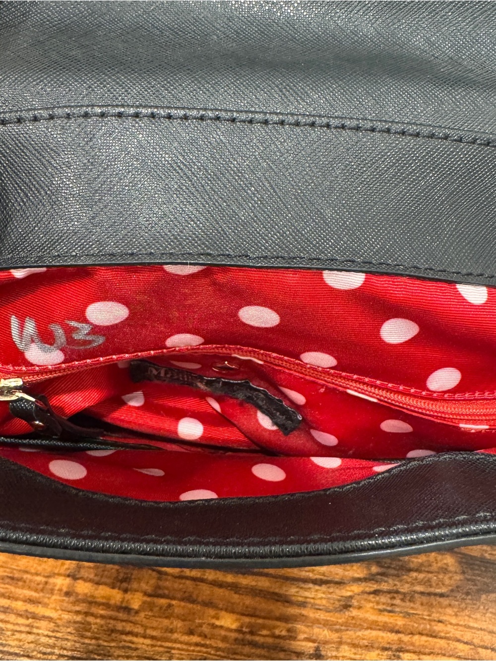Kate Spade x Disney Minnie Mouse Neema Backpack Disney Red White Polka dots - Picture 9 of 11